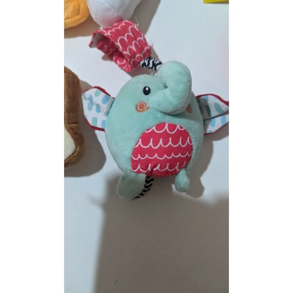Baby Toy Set With‎ My Ball Book & Food-Shaped Soft Toys crinkle rattle